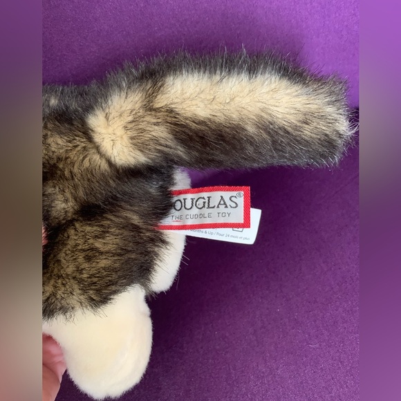 11” Douglas: The Cuddle Toy Plush Wolf - Picture 2 of 4